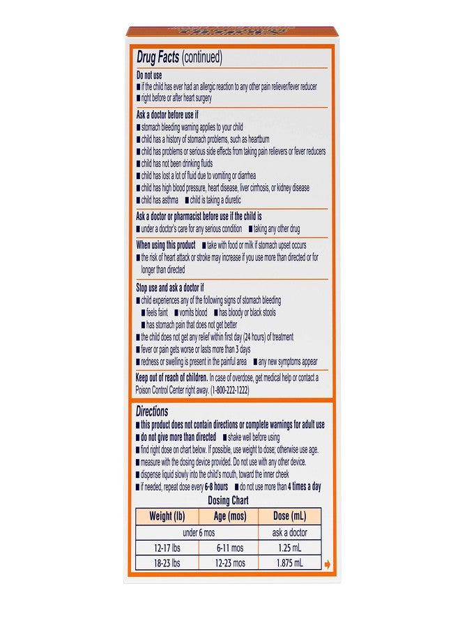 Motrin Concentrated Motrin Aspirin, 0.5 Fluid Ounce - Image 5